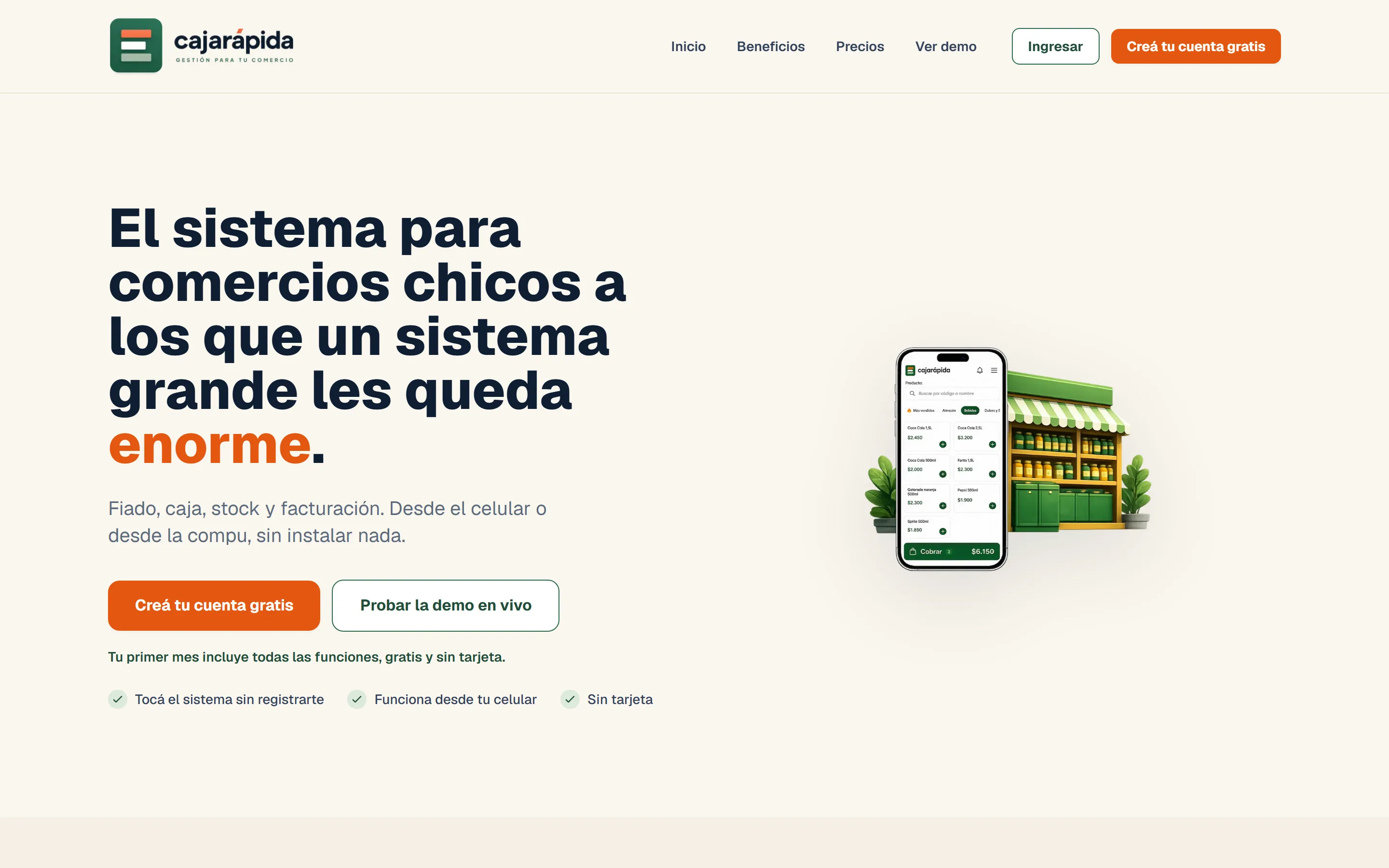 Caja Rápida — cajarapida.net